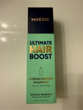 Moerie Ultimate Hair Boost Strengthening Shampoo - New in Box